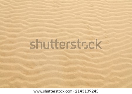 Sand pattern texture in Morocco. Desert sand ripples background.