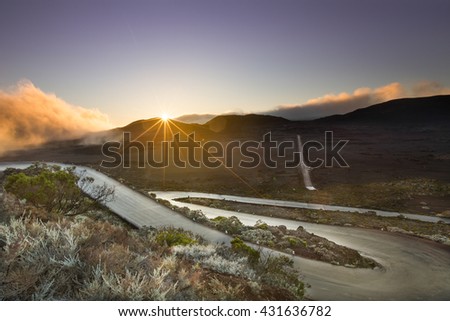 Similar – Wüstenlandschaft der Bardenas Real in Navarra Spanien