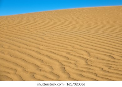 sand Sahara desert in Morocco near Mhamid - Shutterstock ID 1617320086