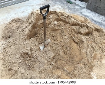 Sand with shovel to catch - Shutterstock ID 1795442998