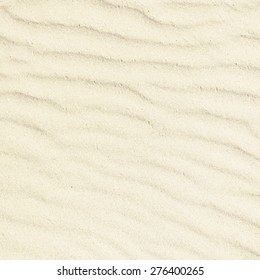 Sand Surface On The Beach, Top View