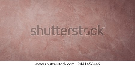 Sand texture decorative Venetian stucco for backgrounds. Free space for design or text.