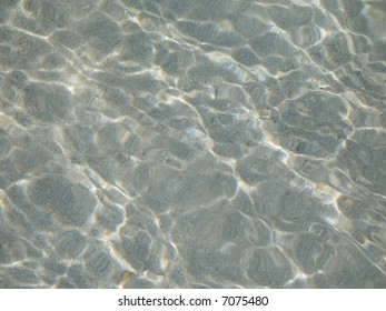 sand under water - Shutterstock ID 7075480