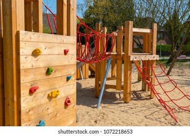 wooden play equipment