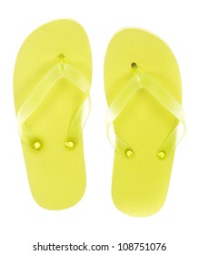 Sandal /Thongs isolated against a white background