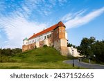 Sandomierz Royal Castle from 14th century (Zamek Królewski) is a medieval structure in Poland. It was built on a slope of Vistula River by Casimir III the Great, extended in the 16th century. Europa