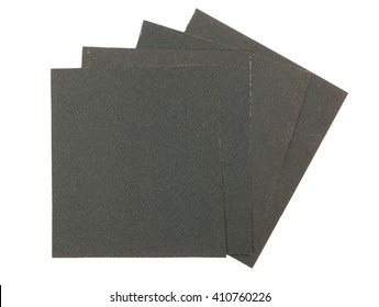 Sandpaper Isolated On White Background