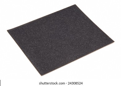 Sandpaper Isolated At White Background