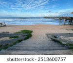 The sands of Flagler Beach