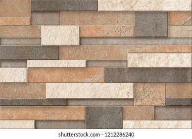 Sandstone bricks seamless of house wall and floor texture background
