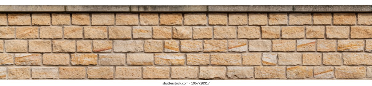 A Sandstone Garden Wall