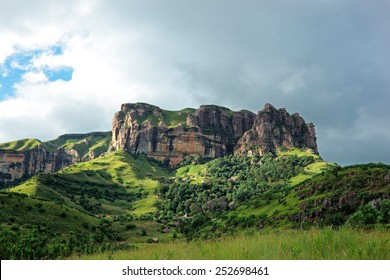 Sandstone Rock, Drakensberg Mountains, South Africa