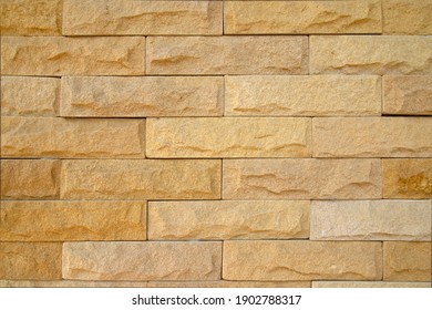 Sandstone Wall Background Or Texture