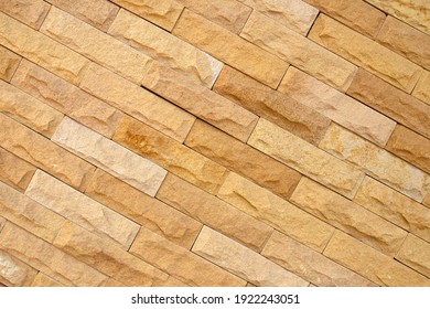 Sandstone Wall Texture Square With Space