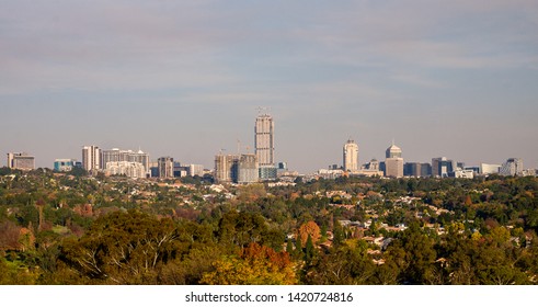 Sandton City South Africa Skyline 
