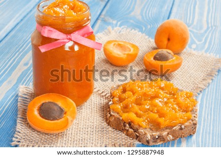 Similar – Foto Bild Aprikosen Marmelade Frucht