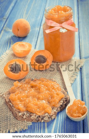 Similar – Foto Bild Aprikosen Marmelade Frucht