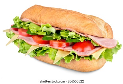 Sandwich, Bread, Sub.