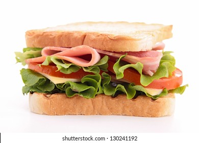 Sandwich Isolated On White