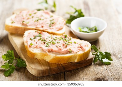 Sandwich With Pate