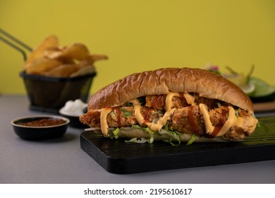 Sandwich Shawarma Zinger Burger Bread