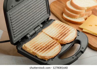 Sandwiches Cooked In Panini Press