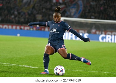 Sandy Baltimore Of PSG During The Football Match Between Paris Saint-Germain (PSG) And FC Bayern Munich (Munchen) On March 30, 2022 At Parc Des Princes Stadium In Paris, France.