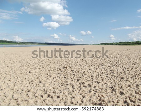 sandy beach