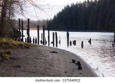 Sandy Beach Along Harrison River