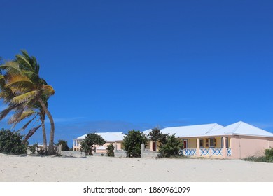 Sandy Beach In Anguilla Island 