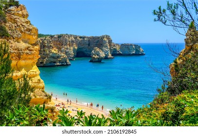 Sandy Beach Destination In The Blue Lagoon