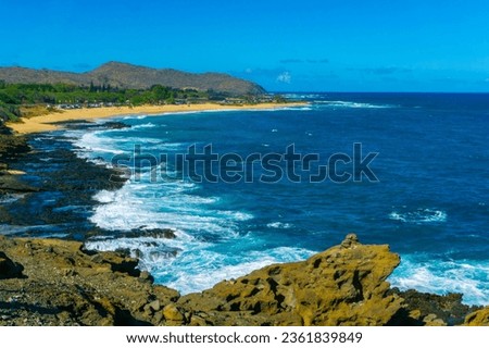 Sandy Beach on the South Shore of Oahu in Hawaii. It is known for its excellent bodyboarding and surfing opportunities due to shore break and consistent wave barrels.