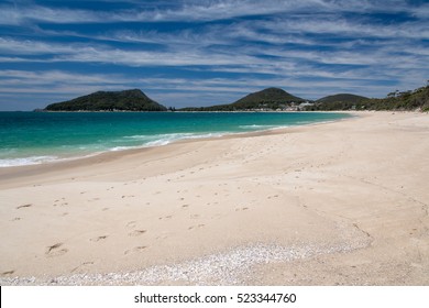 Sandy Beach At Shoal Bay, Australia