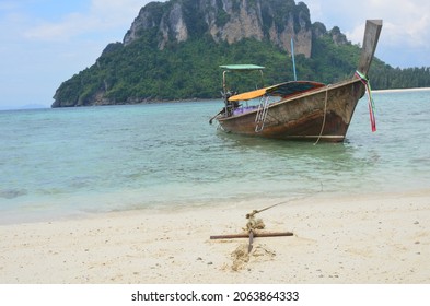 A Sandy Beach That Is Not Near From The Mountains And The Sea