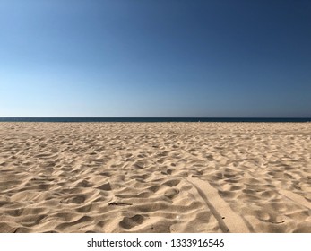 Sandy beach view