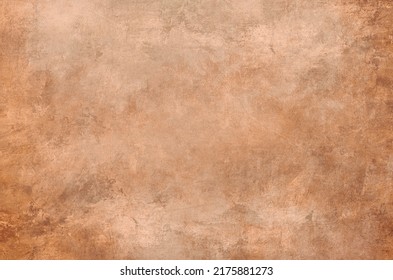 Sandy Brown Stained Background Grunge Texture 