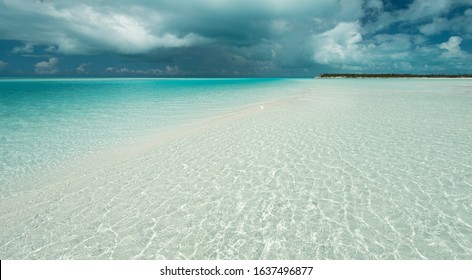 Sandy Cay At Long Island, Bahamas