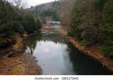 Sandy Creek In The Winter