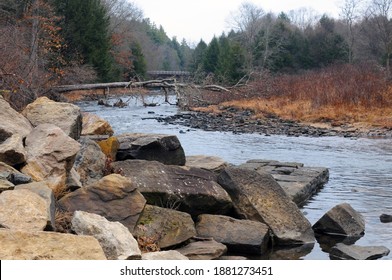 Sandy Creek In The Winter