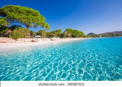 Plage De Santa Giulia Stock Photos Images Photography