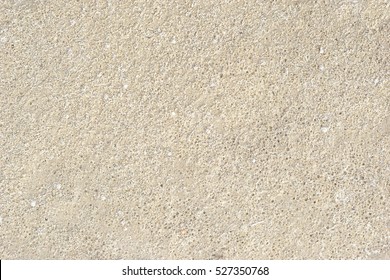 Sandy soil texture