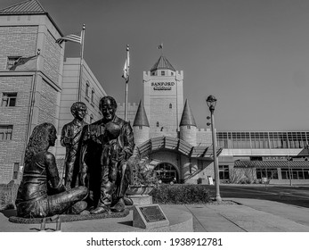 Sanford Health Main Campus, Sioux Falls, South Dakota, USA: 3-2021:  Children's Hospital Castle Of Care