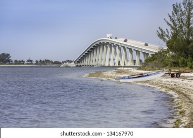 Sanibel Causeway And Bridge In Southwest Florida