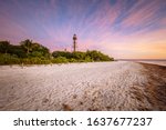 Sanibel Lighthouse - Point Ybel Light. Sanibel, Florida, USA.