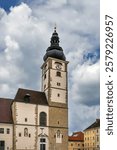 Sankt Polten Cathedral dedicated to the Assumption of the Blessed Virgin Mary, Sankt Polten, Austria. 