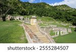 Sans Souci Palace, in Haiti, island, Caribbean, America. It was a royal residence in the early 1800