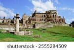 Sans Souci Palace, in Haiti, island, Caribbean, America. It was a royal residence in the early 1800