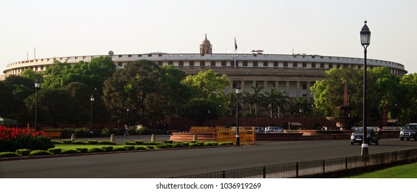 Sansad Bhawan Delhi India Stock Photo 1036919269 | Shutterstock