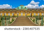 Sanssouci palace and park in Potsdam, Germany