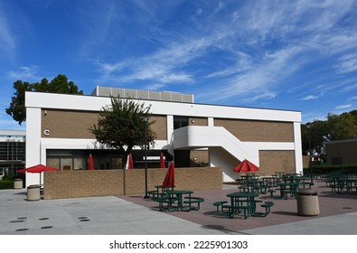 SANTA ANA, CALIFORNIA - 11 NOV 2022: Fine Arts Building On The Campus Of Santa Ana College.